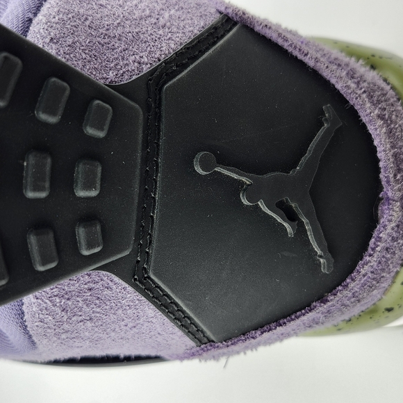 Jordan Athletic Shoes in Purple and Green - Picture 13 of 16